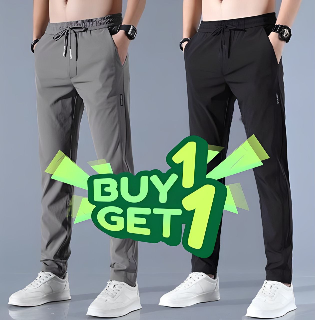 Men's NS Lycra Track Pants Buy 1 Get 1 Free – BUYEX